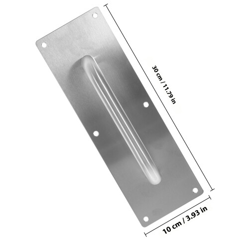 Commercial Door Handle Pull Push Plate For Closet Door Attachment 1