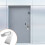 Commercial Door Handle Pull Push Plate For Closet Door Attachment 4