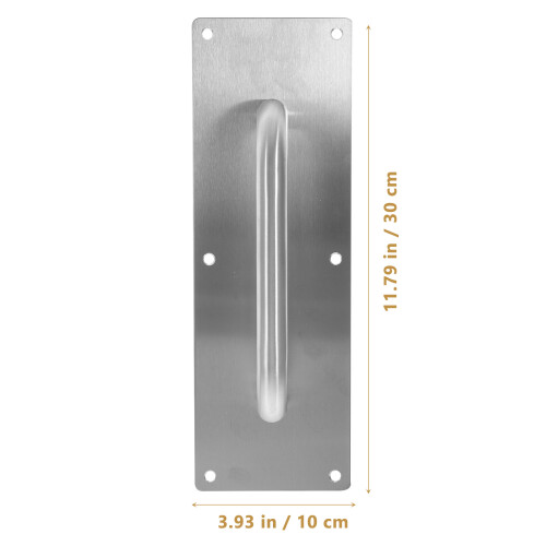 Commercial Door Handle Pull Push Plate For Closet Door Attachment 2