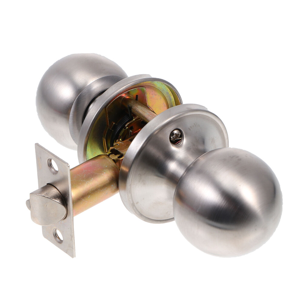 Stainless Steel Spherical Door Lock Knob For Home Entry Doors 3314085348627