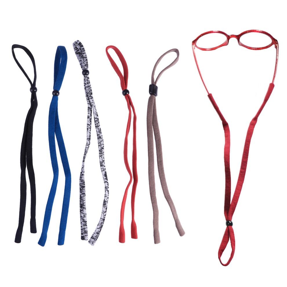 Ohphcall 5 Pcs Glasses Rope Man Adjustable Eyeglasses Strap Cord For Women