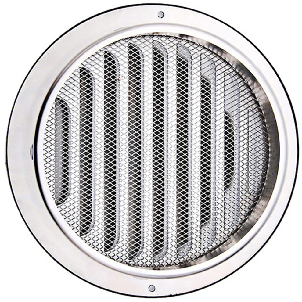 Silver Stainless Steel Air Vent Hood Rainproof Vent Covering 3314085369004