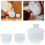 1 Set Chinese Style Ceramic Wine Warmer With Cups Sky Blue 7