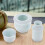 1 Set Chinese Style Ceramic Wine Warmer With Cups Sky Blue 3