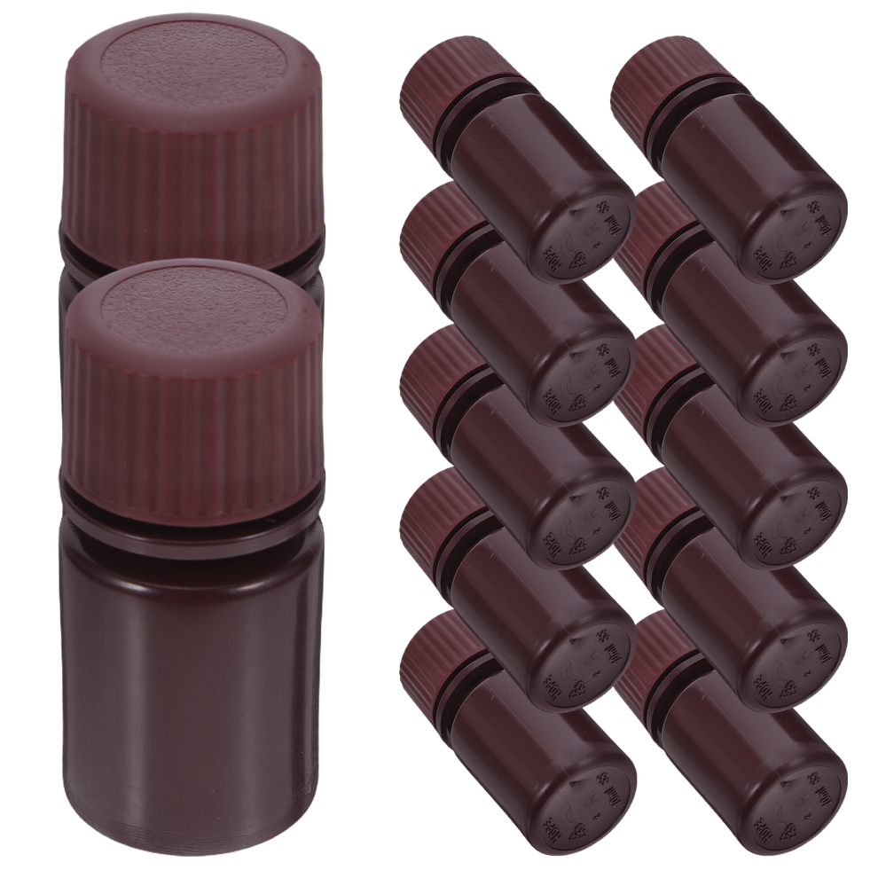 12pcs 10ml amber bottles - leak-proof for chemical storage-image-OPC-PKTG7B9-NEW