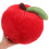 apple shaped plush pillow red realistic decor for home car office 4