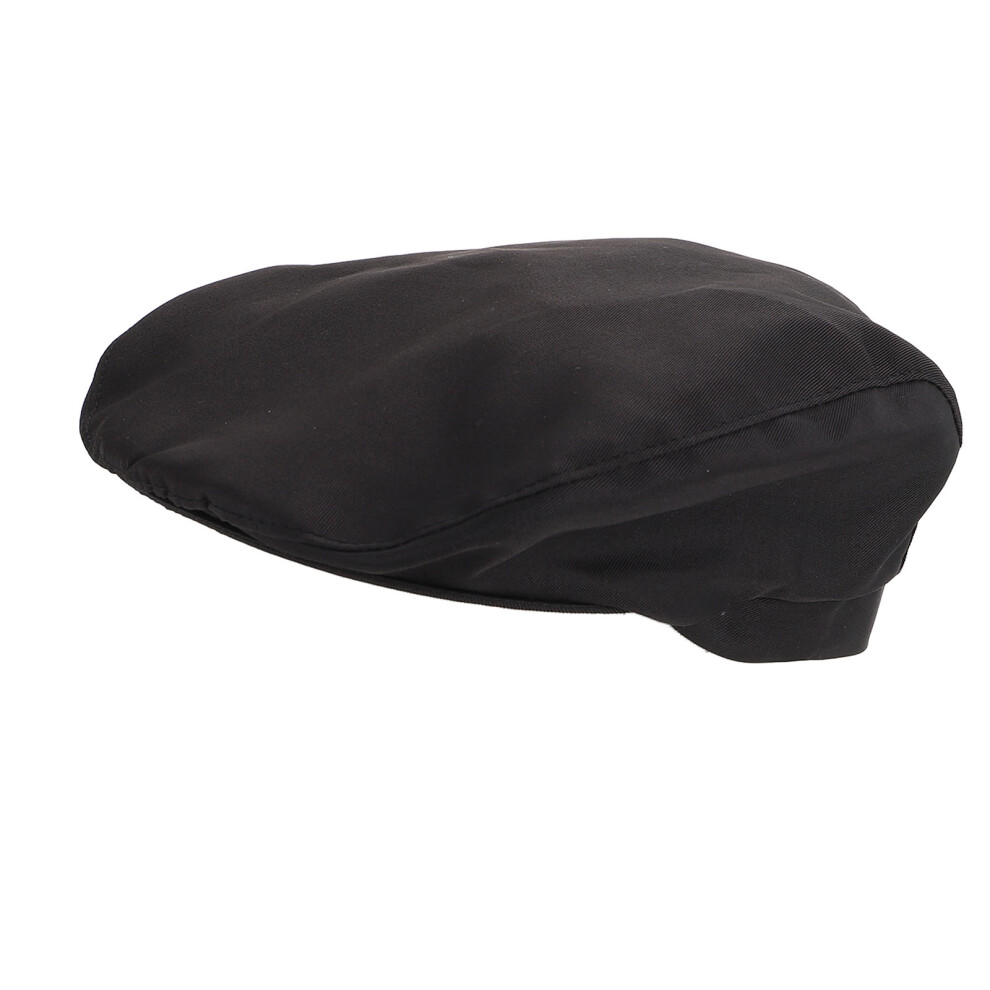 Unisex Black Chef Caps Breathable Cotton Catering Restaurant Hat 3314085313557