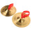 1 pair 24 cm alloy hand cymbals for drum performance percussion 1