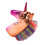 1Pc Unicorn Shape Makeup Brush For Powder Blush Foundation 5