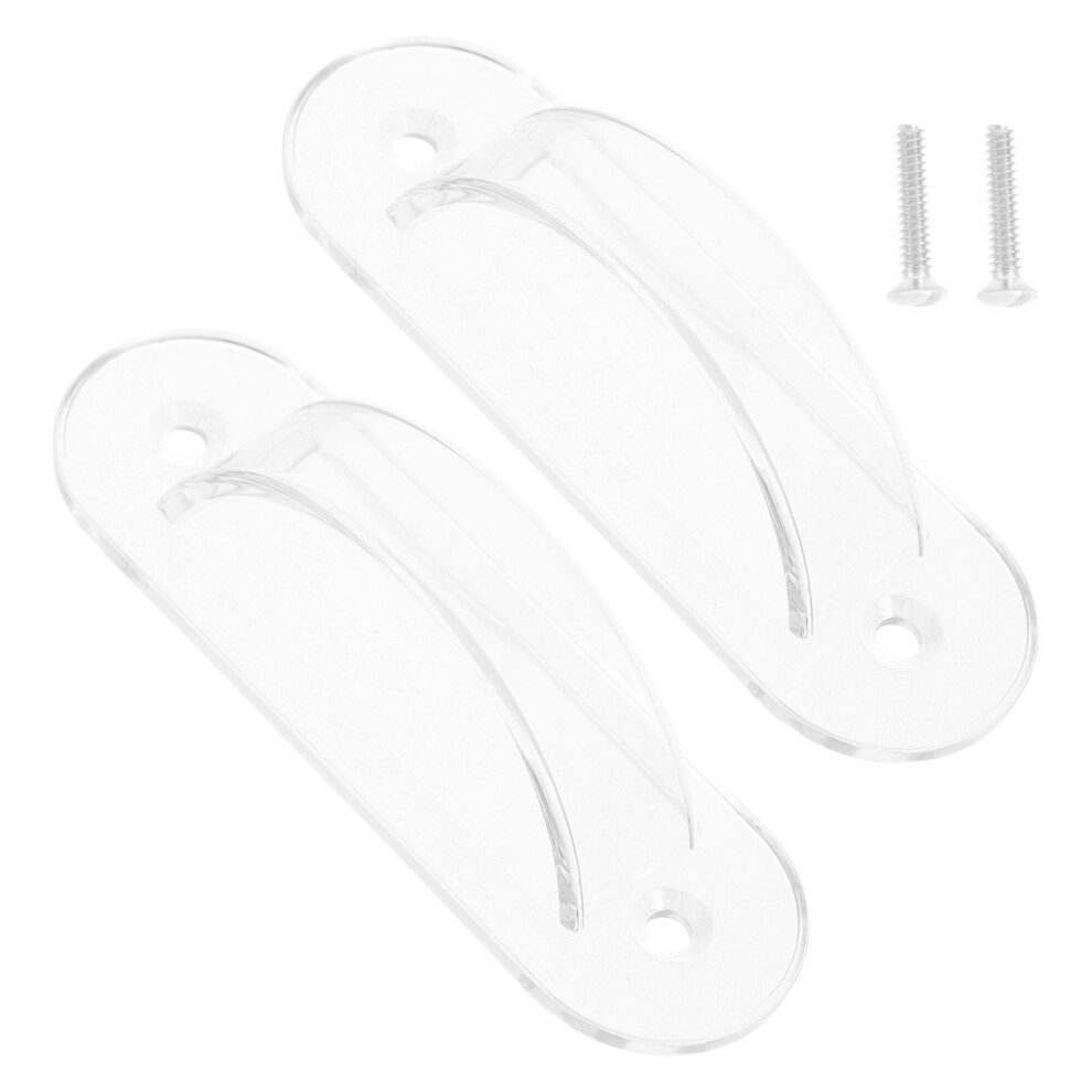 2 Pcs Transparent Wall Switch Guards For Child Safety Villcase