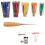 1 Set 5Pcs Tape Bias Maker DIY Fabric Quilting Binding Sewing Tool Kit 2