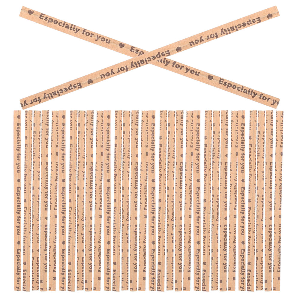 1000 Pcs Kraft Paper Twists Ties Reusable For Bread And Cello Bags 3314085329992