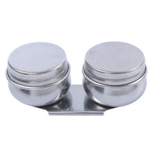 Stainless Steel Oil Painting Palette Cups With Leak Proof Lid