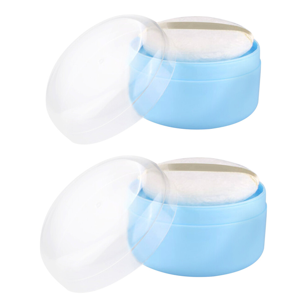 2 Set Empty Puff Box With And Sifter For Ohphcall