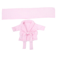 Newborn Bathrobe Pure Cotton Thickened For 0-1 Month Baby Pink