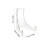 2Pcs Acrylic Display Stand For Books Magazines Trays Desktop 11