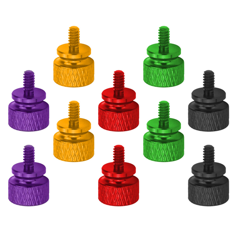 10Pcs Aluminum Alloy Thumb Screw For Computer Chassis Fixing 3314085356387