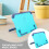 2Pcs Folding Music Stand: Adjustable Plastic Desktop Sheet Holder 9