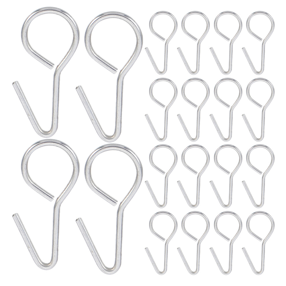 50Pcs Car Seat Installation Hooks Metal Hangers For Storage 3314085354314