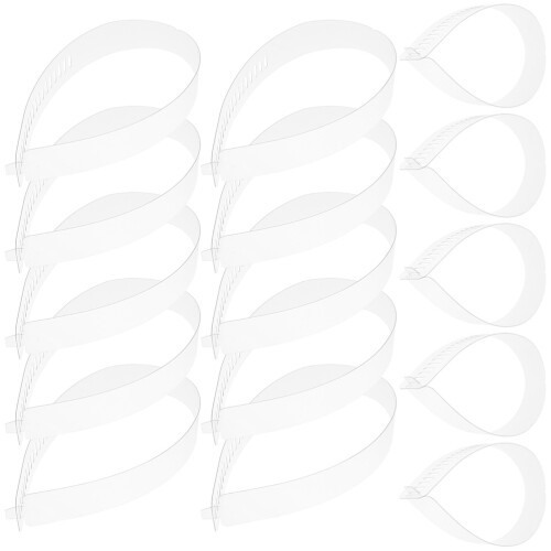 60Pcs Adjustable Plastic Collar Strips for Blouse Shirt Collar Fixing