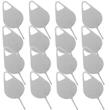 100Pcs Universal Sim Card Tray Remover Metal Cellphone Tool