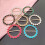10Pcs Multi-Function Shirt And Scarf Clips Mixed Color 9