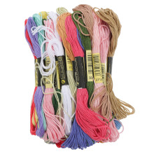 36Pcs 36-Colors Embroidery Thread For Cross Stitch Sewing Supplies
