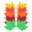 50Pcs Fall Bulletin Board Decorations Maple Leaf Paper Cutouts 1