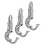 3 Pcs Snap Quick Release Hook Zinc Alloy For Saddles 1