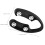10Pcs Paper Cutters And Openers For Lovers Black 2