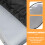 Fire Pit Mat Camping Flame Retardant Insulation Blanket 11 Inches 9
