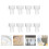 8 Pcs Manual Breast Pump Accessories Transparent Reverse Duck Beak 8