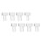 8 Pcs Manual Breast Pump Accessories Transparent Reverse Duck Beak 9