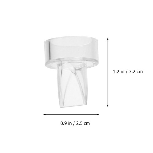 8 Pcs Manual Breast Pump Accessories Transparent Reverse Duck Beak 1