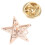 4 Pcs American Flag Brooches With Five-Pointed Star 7