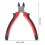 Handheld Diagonal Cutters High Leverage Angled Pliers Red 11