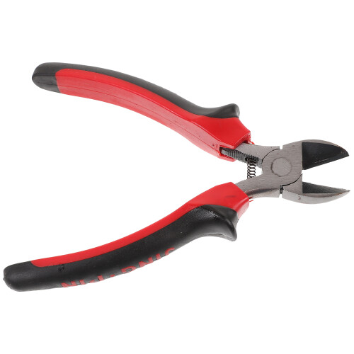 Handheld Diagonal Cutters High Leverage Angled Pliers Red