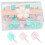 40Pcs Candy Color Square Head Thumb Tacks For Wall Photos 3