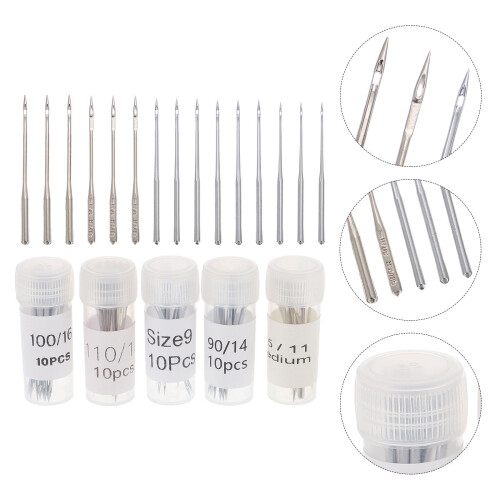 50Pcs Professional Sewing Machine Needles For Stitching Crafts 2