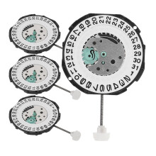 4Pcs DIY Silver Watch Movement Replacement Dial Ring for Metal Watches