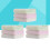 salviette in 9 pz per e , rosa 7