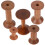 Wood Yarn Holder 5Pcs Wooden Thread Spools For Sewing 6