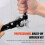 Angle Wrench Set For Angle Stop Removal, Steel Angle Stop Tool Set, Pipe Compression Tools, Ergonomic Plumber Kit 3