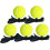 Professional Tennis Balls 5-Pack Beginner Training Balls With Elastic String For Practice 5