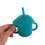 Gobelet Étanche Bébé Silicone Formateur Vert 8