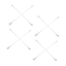 8pcs 12 inch vertical blind wand replacement with hook and handle