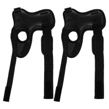 par de protectores de para patinar, portátiles