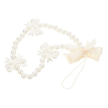 bow knot phone lanyard with hand wrist strap and hanging decor
