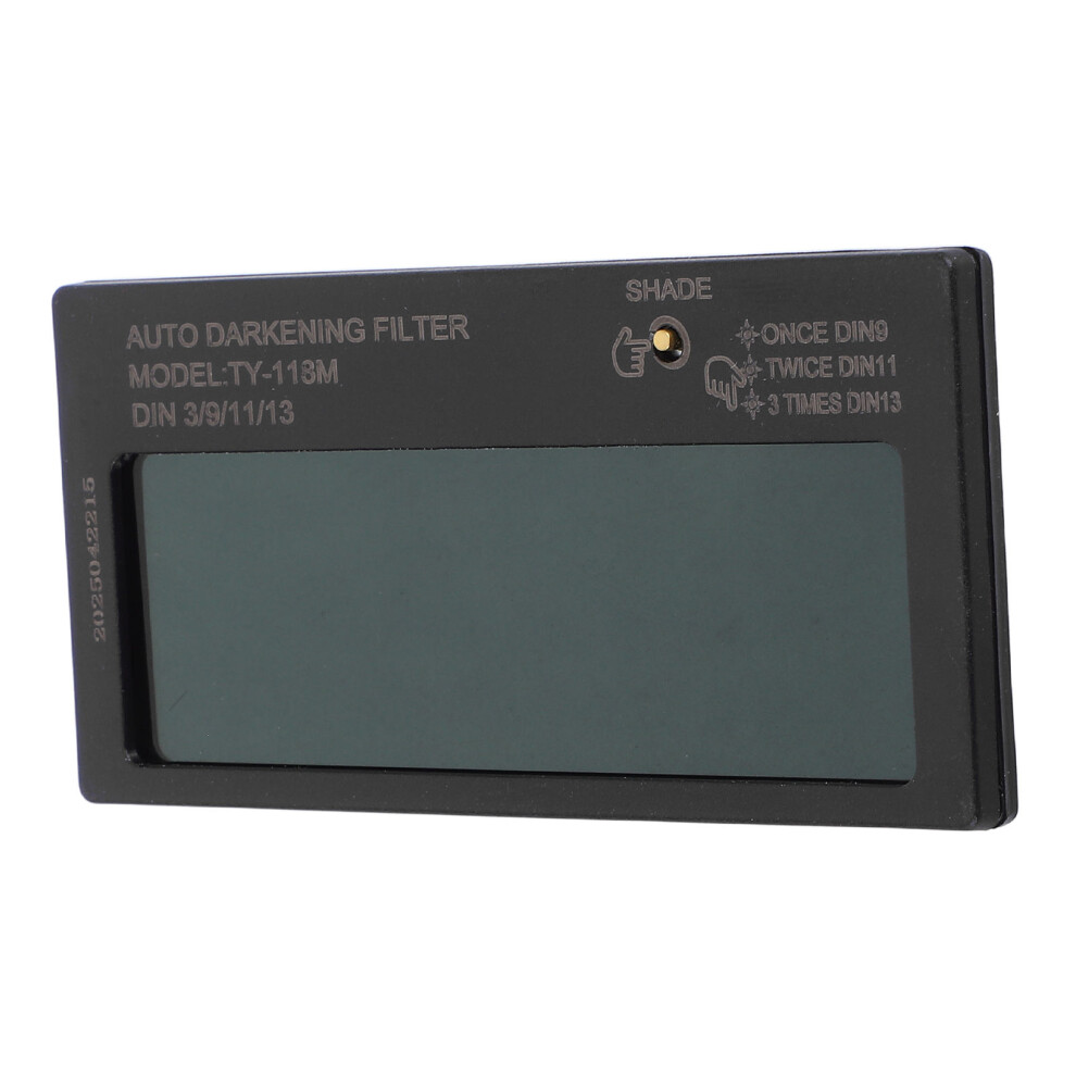 Auto-Darkening Welding Lens: -Powered True Filter 3314207513810