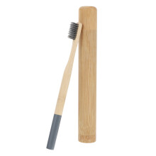 Portable Bamboo Toothbrush With Bamboo Tube